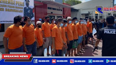 40 Budak Narkoba di Bangkalan Diringkus