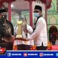 Bupati Aceh Selatan (Tgk  Amran) saat pembukaan MTQ ke 35 di Kluet Selatan.