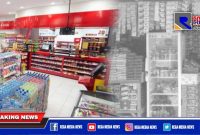 Ilustrasi Minimarket dan toko tradisional.