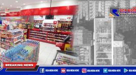 Ilustrasi Minimarket dan toko tradisional.