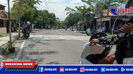 Tampak pengendara lebih memilih menghindari speed trap yang terletak di Jl. Imam Bonjol, Kel.Dalpenang, Sampang.