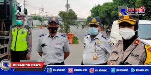 Kapolsek Benowo Gandeng Dishub Turun Jalan