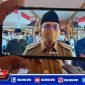 Bupati Bangkalan (R. Abd. Latif Amin Imron) saat diwawancarai awak media.