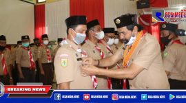 Pelantikan Majelis Pembimbing Cabang, Kwartir Cabang dan Lembaga Pemeriksa Keuangan Pramuka Kwarcab Aceh Selatan Masa Bakti  2020-2025.