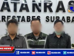 Polisi Tangkap Tiga Pencuri Mobil Bank Jatim Surabaya