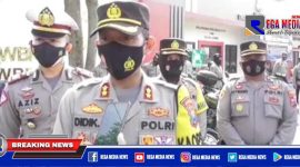 Kapolres Bangkalan (AKBP Didik Hariyanto) saat diwawancara awak media.