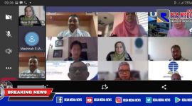 Foto hasil screnshot saat berlangsung kegiatan Webinar Dampak Industry Minyak dan Gas