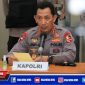 Kapolri Jenderal Listyo Sigit Prabowo saat konferensi pers.