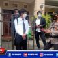 Kapolsek Mulyorejo (AKP Ardi Puboyo) turun langsung amankan gereja.