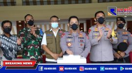 Kapolri Jenderal Polisi Listyo Sigit Prabowo saat meresmikan fasilitas di gedung Mapolda Nusa Tenggara Barat (NTB).