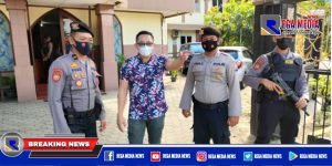 Polsek Pabean Ingatkan Scurity Ngepam Gereja Waspada Orang Mencurigakan