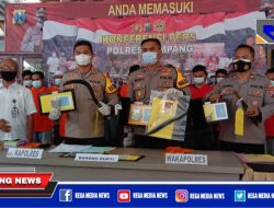 Hasil Ops Pekat, Polres Sampang Amankan Puluhan Pelaku Kriminal dan Narkoba