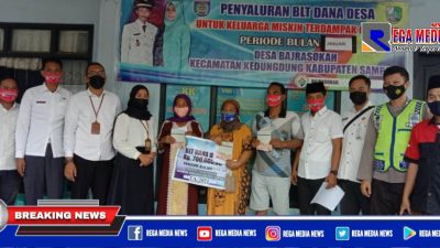 DPMD Sampang Pantau Penyaluran BLT-DD Periode Januari Desa Bajrasokah