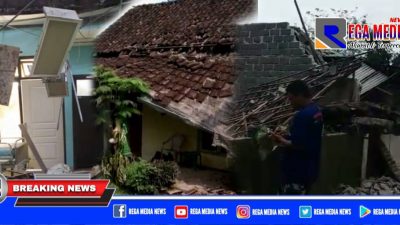 Akibat Gempa, Viral Sejumlah Rumah Warga di Jawa Timur Roboh