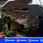 Screenshot sejumlah rumah warga di Jawa Timur roboh dan rusak.