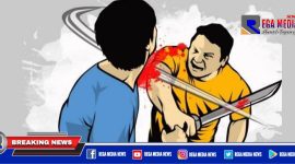Ilustrasi mertua bacok menantu.