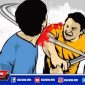 Ilustrasi mertua bacok menantu.