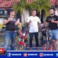 Berpakaian preman, anggota Satlantas Polres Sampang berhasil amankan dua unit sepeda motor dari hasil razia balap liar.