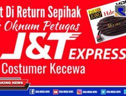 Barang di Return Sepihak Oknum Petugas JnT Sampang, Costumer Ini Mengaku Kecewa