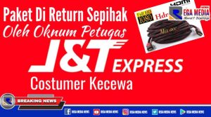 Barang di Return Sepihak Oknum Petugas JnT Sampang, Costumer Ini Mengaku Kecewa
