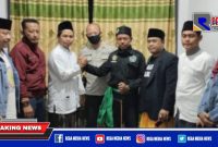 Ketua PSHT dan Ketua Pagar Nusa cabang Jember saat dipertemukan.