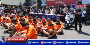Ops Pekat Semeru 2021, Polres Pelabuhan Tanjung Perak Ungkap Ratusan Kasus