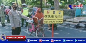 Meski Ramadhan, Operasi Masker di Nyamplungan Surabaya Diperketat