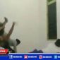 Capture video adegan sholat freestyle yang dilakukan beberapa remaja.