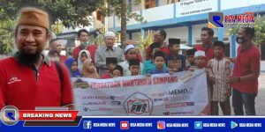 Ramadhan Berkah, Persatuan Wartawan Sampang Berbagi Sedekah