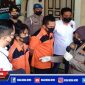 Konferensi Pers, Polres Pelabuhan Tanjung Perak ungkap kasus pengeroyokan pemuda di Jl. Kalimas, Surabaya.
