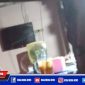 Dua pelaku narkoba saat diintrogasi oknum anggota Resmob Polrestabes Surabaya disalah satu warkop.