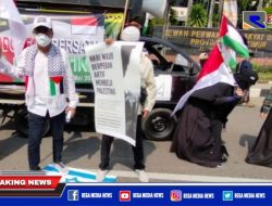 Ratusan Pemuda di Surabaya Kecam Tindakan Israel Terhadap Palestina