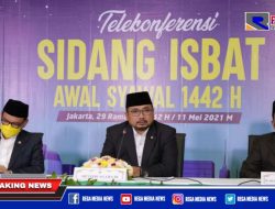 Hasil Sidang Isbat 1 Syawal 1442 H Jatuh Pada 13 Mei