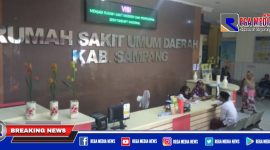 Tampak ruang lobby pelayanan RSUD dr Muhammad Zyn Sampang.