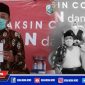 Bupati Sampang (H. Slamet Junaidi) saat disuntik vaksin covid-19 dosis pertama.