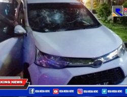 Kabur Usai Tabrak 3 Motor, Mobil Warga Sampang Diamuk Massa di Surabaya