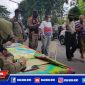 Polsek Pabean Cantikan bersama tiga pilar wilayah setempat saat melaksanakan operasi yustisi.
