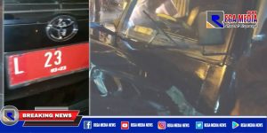 Terlibat Laka di Sampang, Plat Mobil Dinas Ketua Bawaslu Jatim Diduga Palsu