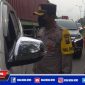 Kapolres Pelabuhan Tanjung Perak bersama Kapolsek Asemrowo pimpin langsung penyekatan arus mudik.