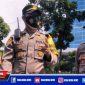 Kapolsek Mulyorejo (AKP Ardi Purboyo) saat memberikan arahan kepada personel yang terlibat Ops Ketupat Semeru 2021.