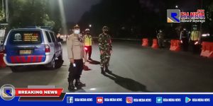 Sekat Jalan Raya Dupak Rukun Surabaya, Kendaraan Plat Luar Daerah Putar Balik