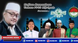 Muhammad Fauzan (host) dan para pemateri kajian bulan ramadhan tahun 1442 hijriyah.