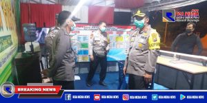 Pastikan Kesiapan Personel, Kapolres Pamekasan Kontrol Pos Pengamanan