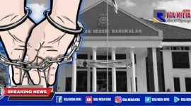 Terpidana korupsi kambing etawa menyerahkan diri ke Kejaksaan Negeri Bangkalan.