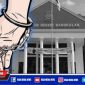 Terpidana korupsi kambing etawa menyerahkan diri ke Kejaksaan Negeri Bangkalan.