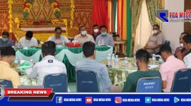 Bupati Aceh Selatan saat menemui Gerakan Pemuda Aceh Selatan (GERPAS).