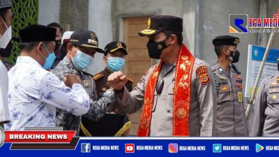 Kapolda Aceh Kunjungi Posko PPKM Aceh Selatan