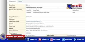 Anggaran Pengawasan Sampang Sport Center Capai Rp 200 Juta