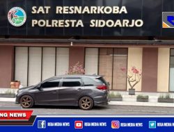 Sat Resnarkoba Polresta Sidoarjo Diduga Lepas Dua Kurir Narkoba