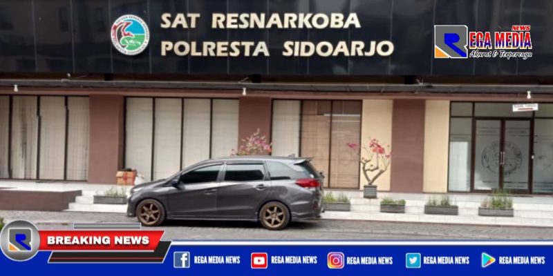 Unit Satuan Resnarkoba Polresta Sidoarjo.